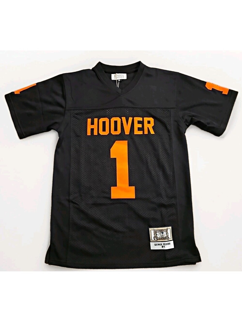 Authentic Classics George Pickens #1 Browns Jersey Size M Black